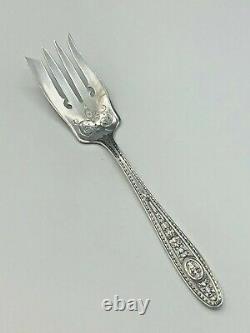 Wedgewood by International Sterling Silver large Meat Serving Fork 9