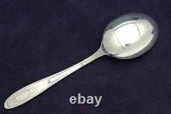 Wedgewood by International Sterling Silver set of 4 Cream/ Round Soup Spoons