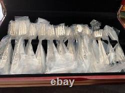 Wedgwood International Sterling Silver Set For 8 By 6 Total 48 Pieces