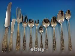 Wedgwood by International Sterling Silver Flatware Service Dinner Set 140 Pieces