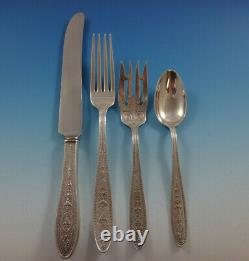Wedgwood by International Sterling Silver Flatware Service for 8 Set 40 Pieces