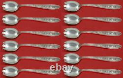 Wedgwood by International Sterling Silver Ice Cream Dessert Fork Custom Set 12pc