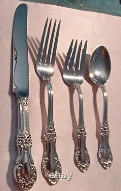 Wild Rose by International Sterling 4 piece Place Setting(s)