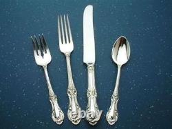 Wild Rose by International Sterling Silver 4 pc. Place Setting, Luncheon French