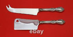 Wild Rose by International Sterling Silver Cheese Serving Set 2pc HHWS Custom