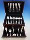 Wild Rose By International Sterling Silver Flatware Set For 8 Service 37 Pieces