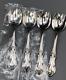 Wild Rose By International Sterling Silver Set Of 4 Ice Cream Spoon/forks 5.5