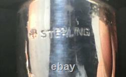 2pc Royal Danois Par International Argent Sterling Barware Corkswick Et Jigger