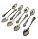 8 Jeanne D'arc Par Internacional Sterling Silver Demitasse Spoons 5 7/8 248g