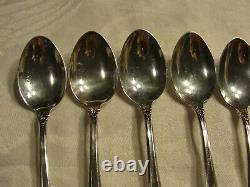 8 Vintage International Argent Sterling Prélude Demitasse Spoons