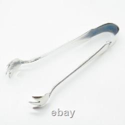 925 Argent Sterling Antique International Argent 1910 Shirley Sugar Tongs