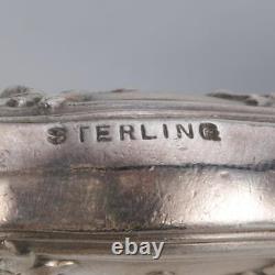 Antique International Sterling Silver Cloeta 1904 Couverts De Vigne De Raisin, 9,75