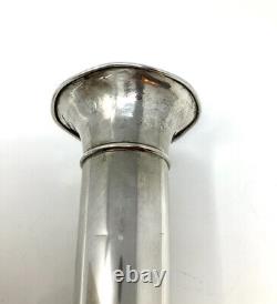 Antique Large 16 International Sterling Silver Co Trumpet Bud Vase 1910-1940