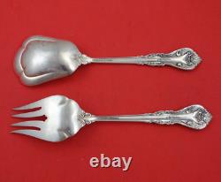 Chef-d'œuvre par International Sterling Silver Ensemble de service de salade 2 pièces Orig 8 3/4