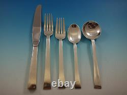 Continental By International Sterling Silver Flatware Set For 12 Service 65 Pcs
