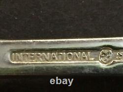 Eighteen Ten 1810 Par International Sterling Silver Flatware Service 8 Set 56 Pcs
