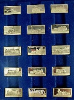 Ensemble International De Collection Miniature Sterling Silver Franklin Mint