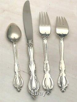 Grande Regency By International Sterling Silver Individual 4 Pieces Place Setting