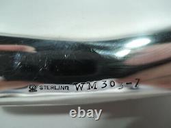 International / Meriden Britannia Flask Wm303/7 Argent Sterling Américain