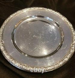 International Prelude Sterling Silver Bread Plate(s) 6 Pouces No Monograms