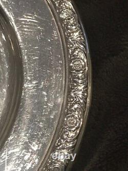 International Prelude Sterling Silver Bread Plate(s) 6 Pouces No Monograms