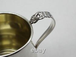 International Royal Danish Sterling Silver K107-5 Baby Cup Avec Monogram Susan