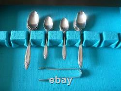 International Sterling Prelude Flatware Set For Eight With Chest