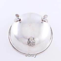 International Sterling Silver Shell Footed Bowl C. 1900 Pas De Monogramme