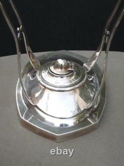 International Sterling Trianon Sterling Silver Water Kettle & Stand With Burner