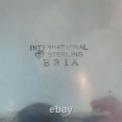 International Wedgwood Sterling Silver Bonbon Tray / Plat, 135 Grammes