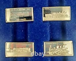 La Collection Internationale De Miniatures D'argent Sterling Locomotive