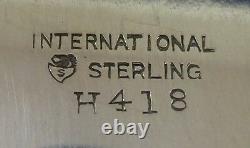 La Renaissance De L'international Sterling Silver Dessert Plate #h418 (#1229)