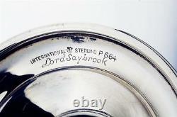 Lord Saybrook Water Goblet, Gold Wash Bowl, Argent Sterling, Excellent