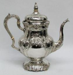 Magnifique Sterling Silver 1935 Richelieu International 9 Tasse Café Pot #wc530