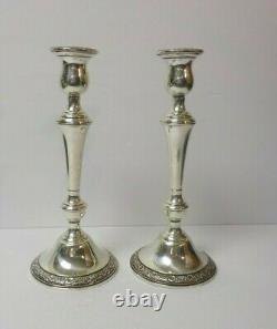 Paire International Prelude Argent Sterling 10.75 Bougies Convertibles