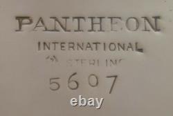 Panthéon Par International Sterling Silver Tea Set 5pc Avec Plateau (#2175)