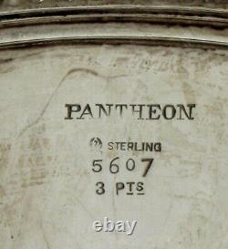 Pot À Café International Sterling C1920 Pantheon