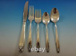Prelude By International Sterling Silver Flatware Service For 12 Set 60 Pieces