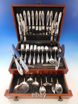 Prelude By International Sterling Silver Flatware Set For 8 Service 76 Pc Dinner