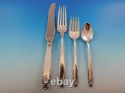 Prelude By International Sterling Silver Flatware Set For 8 Service 76 Pc Dinner