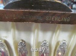 Prélude Par International Sterling Silver Flatware Set Service 87 Pièces