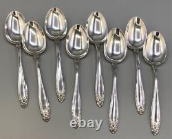 Prélude par International Sterling Silver ensemble de 8 cuillères à soupe ovales 6,75