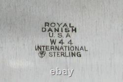 Royal Danish International Sterling Silver 12 Plateau De Service / Chargeur