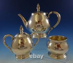 Royal Danois De L'international Sterling Silver Tea Set 3pc (#2439)