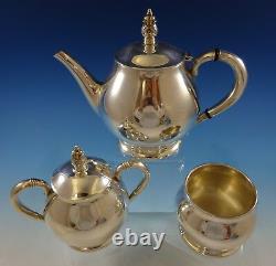 Royal Danois De L'international Sterling Silver Tea Set 3pc (#2439)