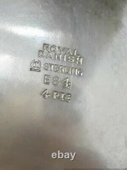 Scarce 26.6oz Sterling Silver Royal Danish International Water Pitcher 4 Pintes