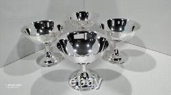 Seigneur international Saybrook 11954 gobelets à dessert en argent sterling