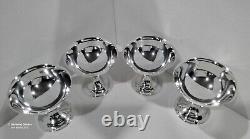 Seigneur international Saybrook 11954 gobelets à dessert en argent sterling