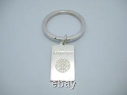 Tiffany & Co. Sterling Passport Tag International Travel Key Ring Pouch A