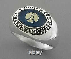 Tiffany & Co. Sterling Silver Nasa Rockwell International Ring Taille 9,5